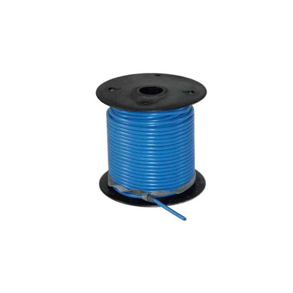 14 Gauge, 100 FT Blue Wire