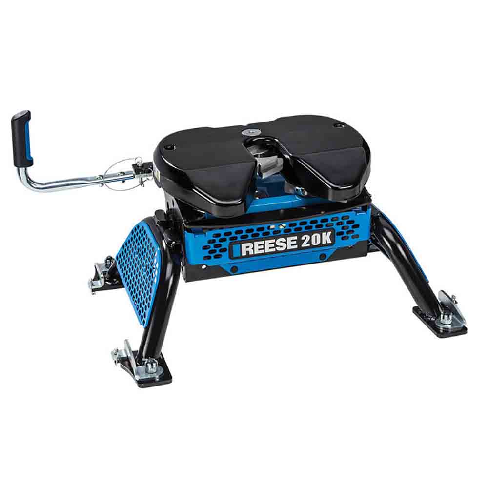 Reese M5 Fifth Wheel Hitch, 20,000 lbs. Capacity, Talon Jaw fits Ford Super Duty with Factory OEM Prep Package