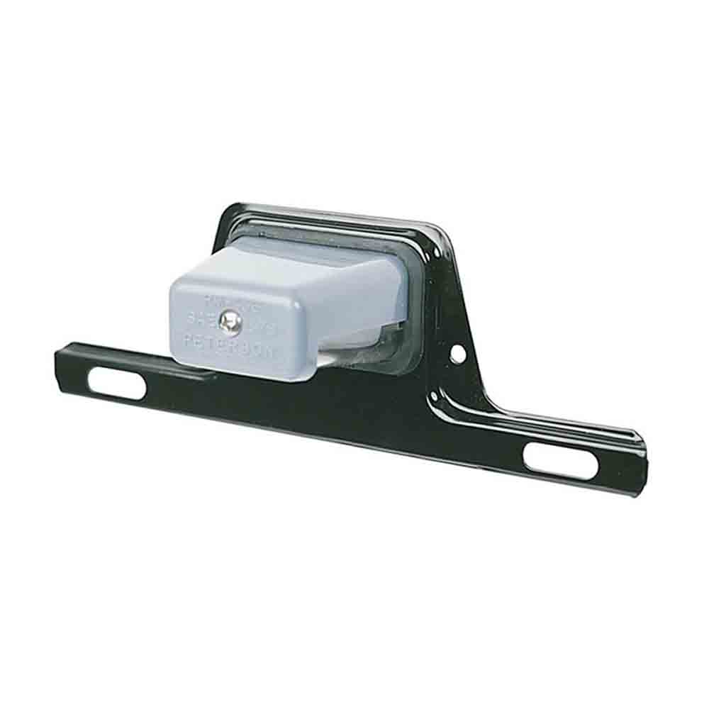 License Plate Bracket with Light and Mounting Hardware