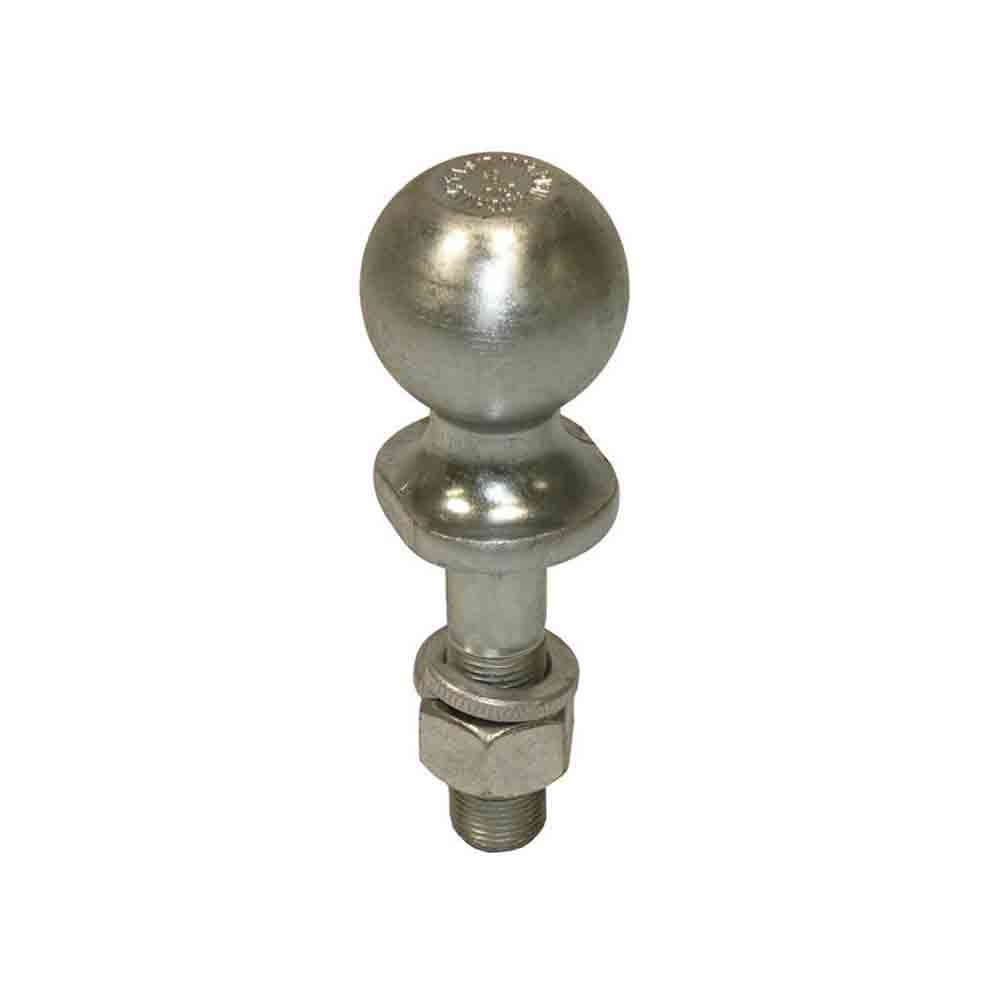 Class I-II Zinc Plated Hitch Ball - 1-7/8 Inch