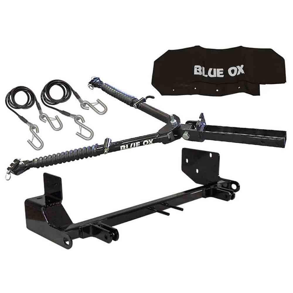 Blue Ox Alpha 2 Tow Bar (6,500 lbs. cap.) & Baseplate Combo fits 2013-2014 Lincoln MKS (no EcoBoost or adaptive cruise control)