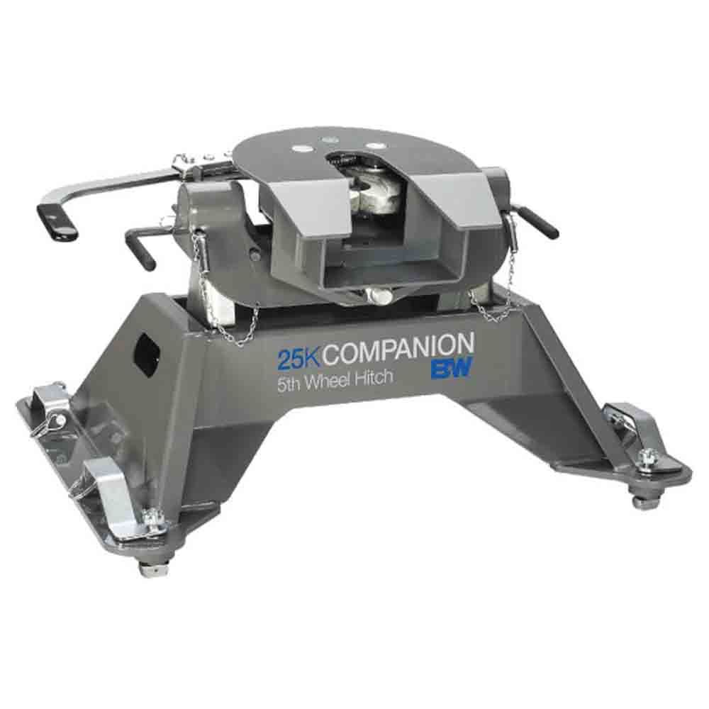 25K B&W Companion Fifth Wheel Hitch for 2016-2019 GM 2500/3500 Equipped with OEM Under-Bed Prep Package 