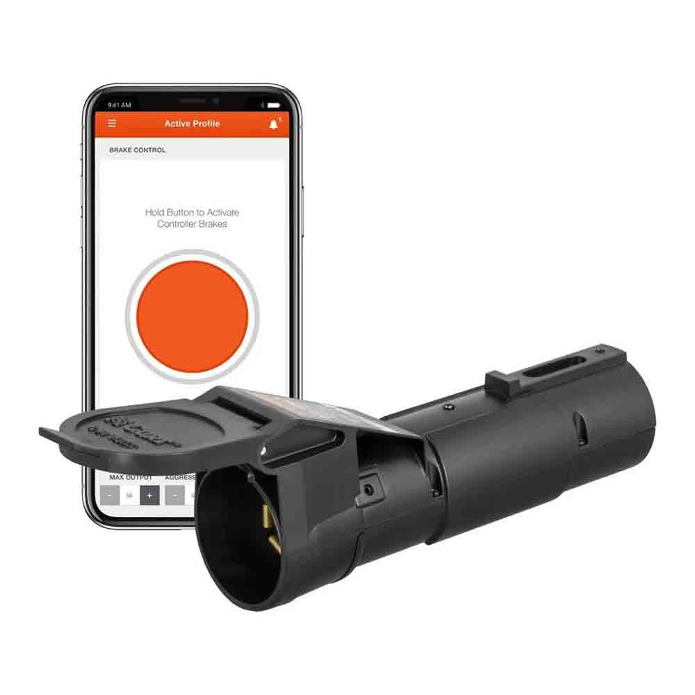 Curt Echo Mobile Brake Controller fits 7-Way, Bluetooth Smartphone Connection