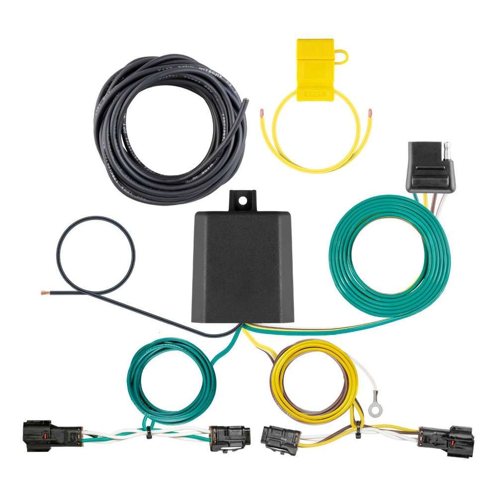 Custom Wiring Harness, 4-Way Flat Output fits Select Kia EV6