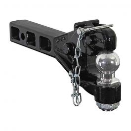 Buyers (RM62516) 6 Ton Receiver Mounted Combination Pintle Hook with 2 ...