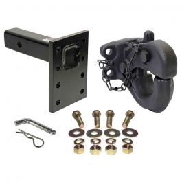 Receiver Mount Pintle Hook & 2-5/16 Ball Mount Combo 20,000lb for