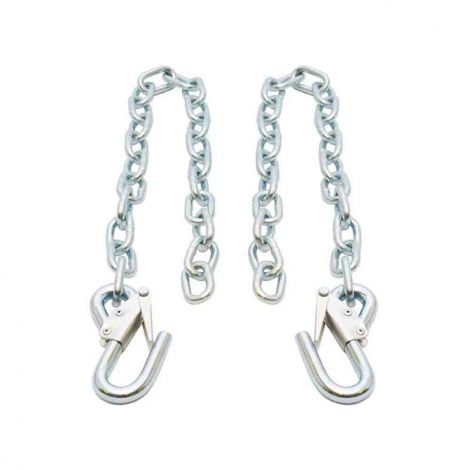 Trailer Safety Chain w/ S hooks -48 Long -5,000 lbs