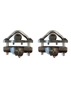 Two Pack Keyed-Alike Universal Trailer Coupler Locks 