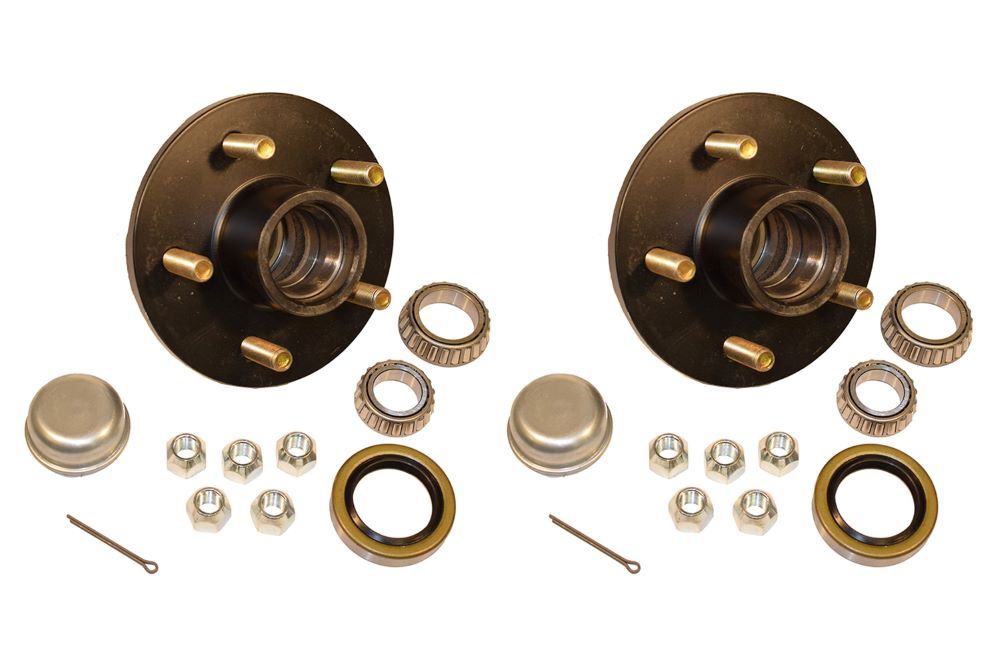 Trailer Hub Kit (H-1000-PR) 5 Bolt on 4-1/2 Inch Circle with 1-3/8 inch & 1-1/16