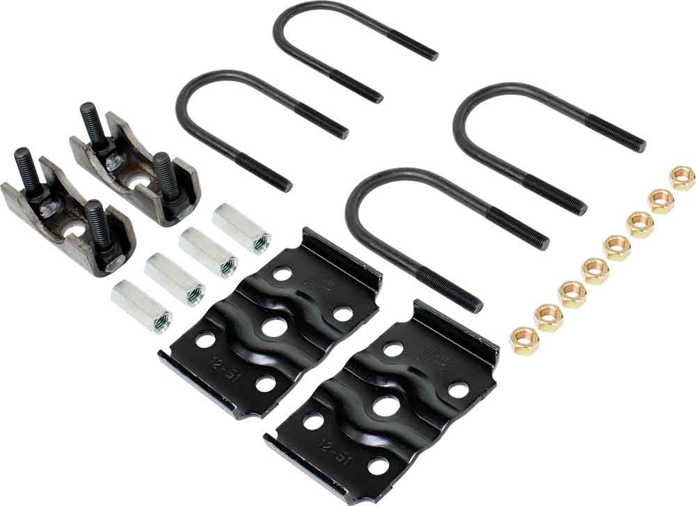 Trailer Axler Over/Under Conversion Kit for 2-3/8