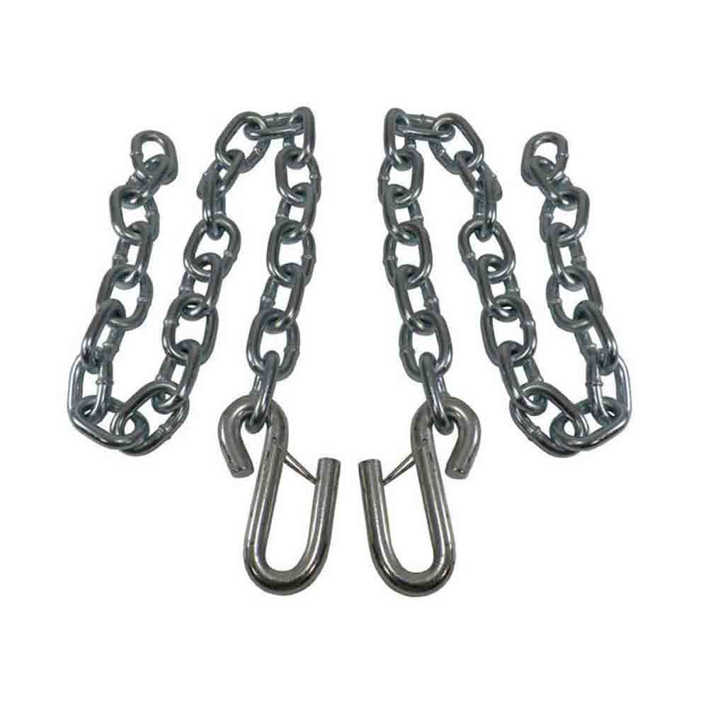 Replacement Convert-A-Ball Gooseneck Adapter Safety Chains, 15,200 Capacity